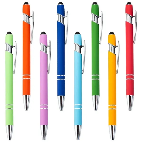 Softy Rubber Incline Stylus Pens 6