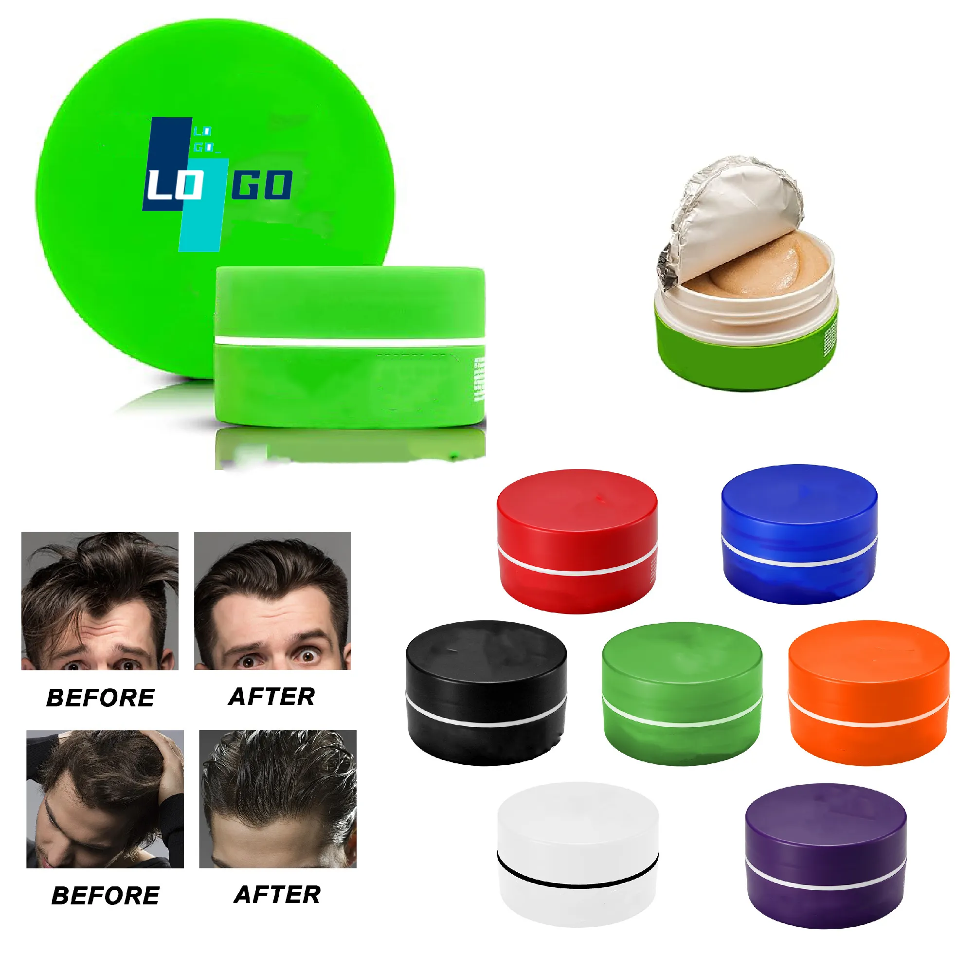 Multi Color Promotional Matte Wax, With Customizable Logo 3