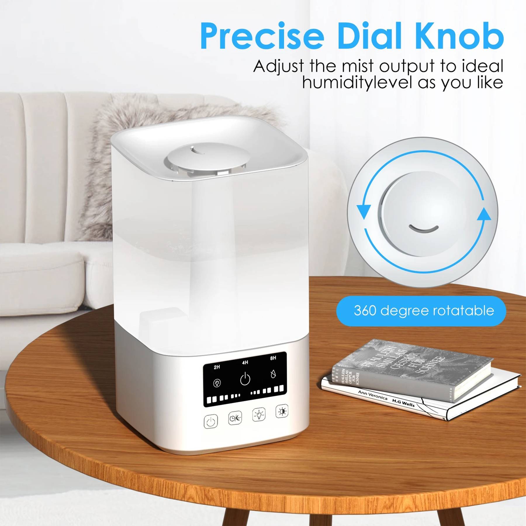 Ultrasonic Cool Mist Humidifier 4