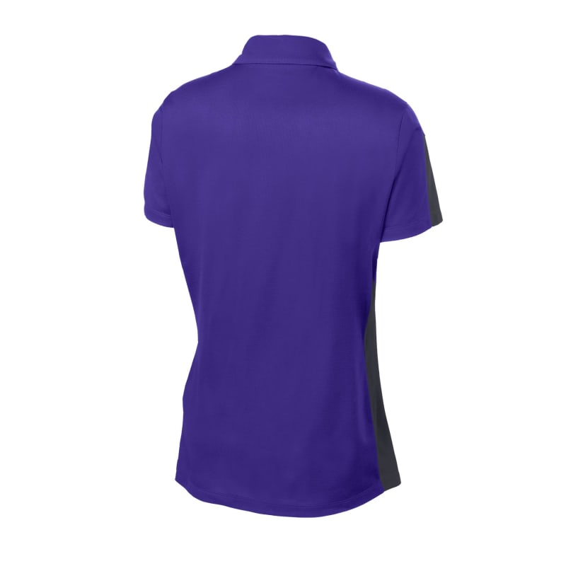 Sport-Tek Women's PosiCharge Active Textured Colorblock Polo. 13