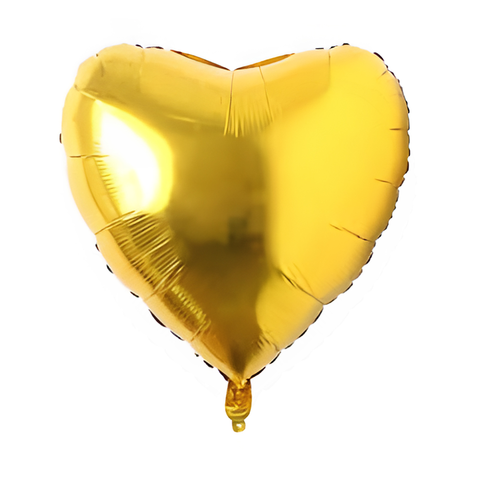 Mylar Balloon - 10" - Heart Or Star Shaped 19