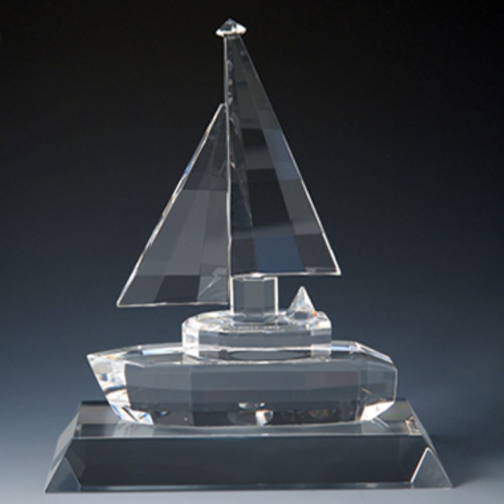 Crystal Boat Set 2