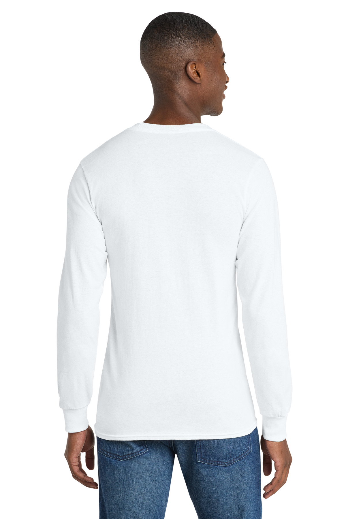 Port & Co Long Sleeve Core Cotton Tee. PC54LS 39