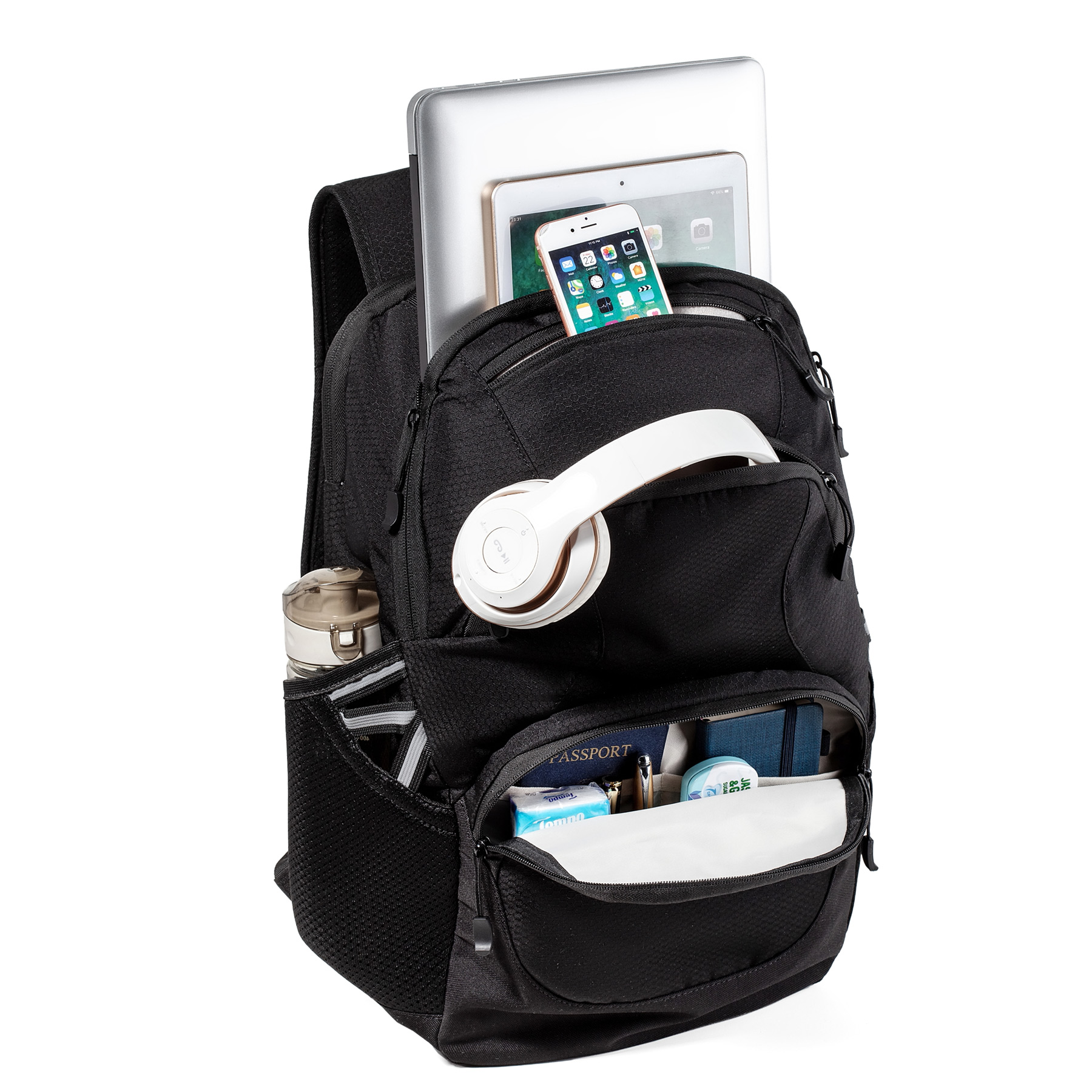 Luxury Swoop 17" Laptop Backpack 8