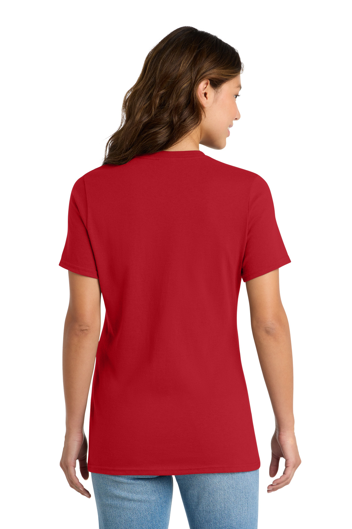 Port & Co Women's Core Cotton Tee. LPC54 30