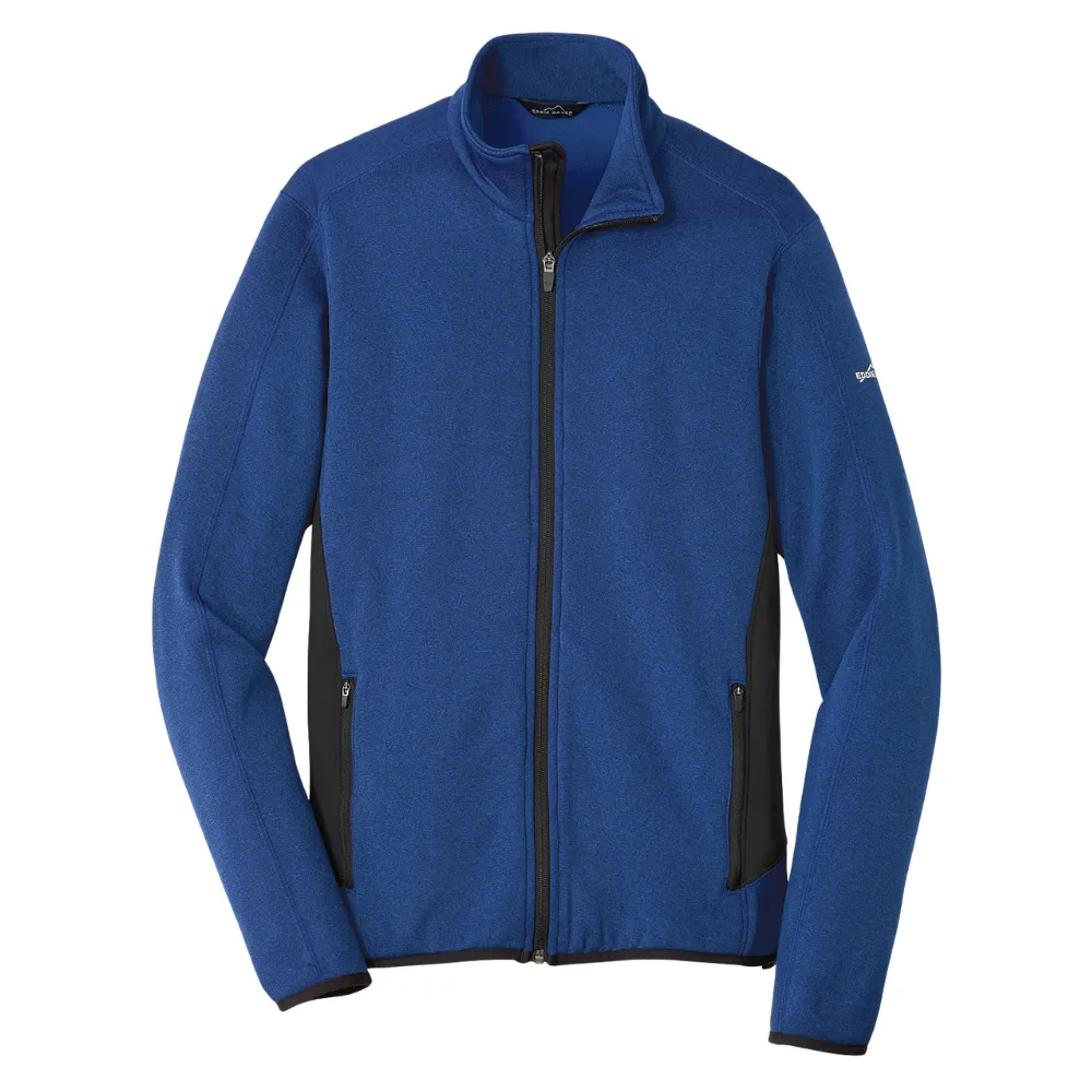 Eddie Bauer(R) Full-Zip Heather Stretch Fleece Jacket 6
