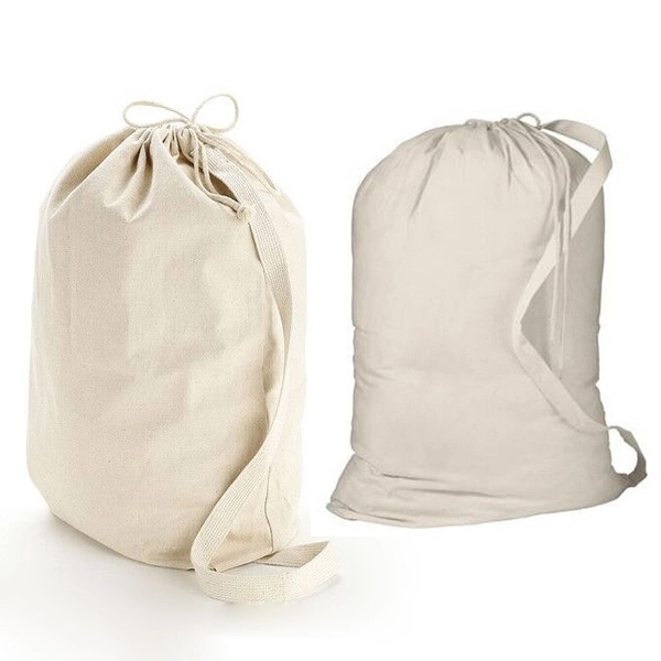 8 oz- Cotton Drawstring Laundry Bag 4