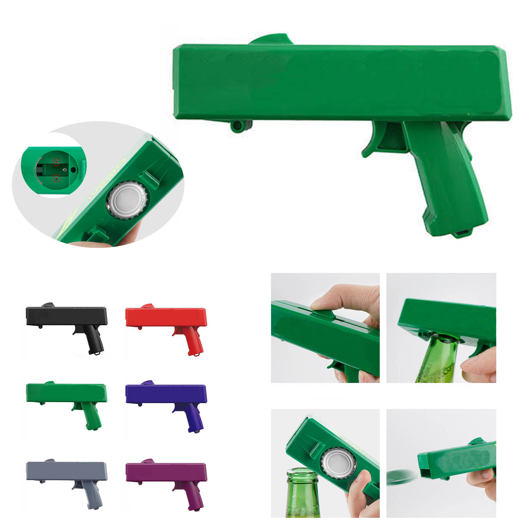 Gun Shape Bottle Opener 2