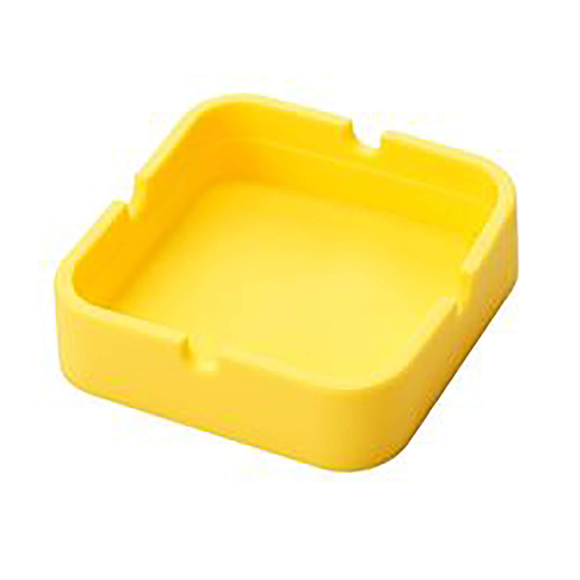 Silicone Square Ashtray with Cigarette Grooves 3
