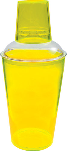 16oz 3 Piece Plastic Cocktail Shaker 2
