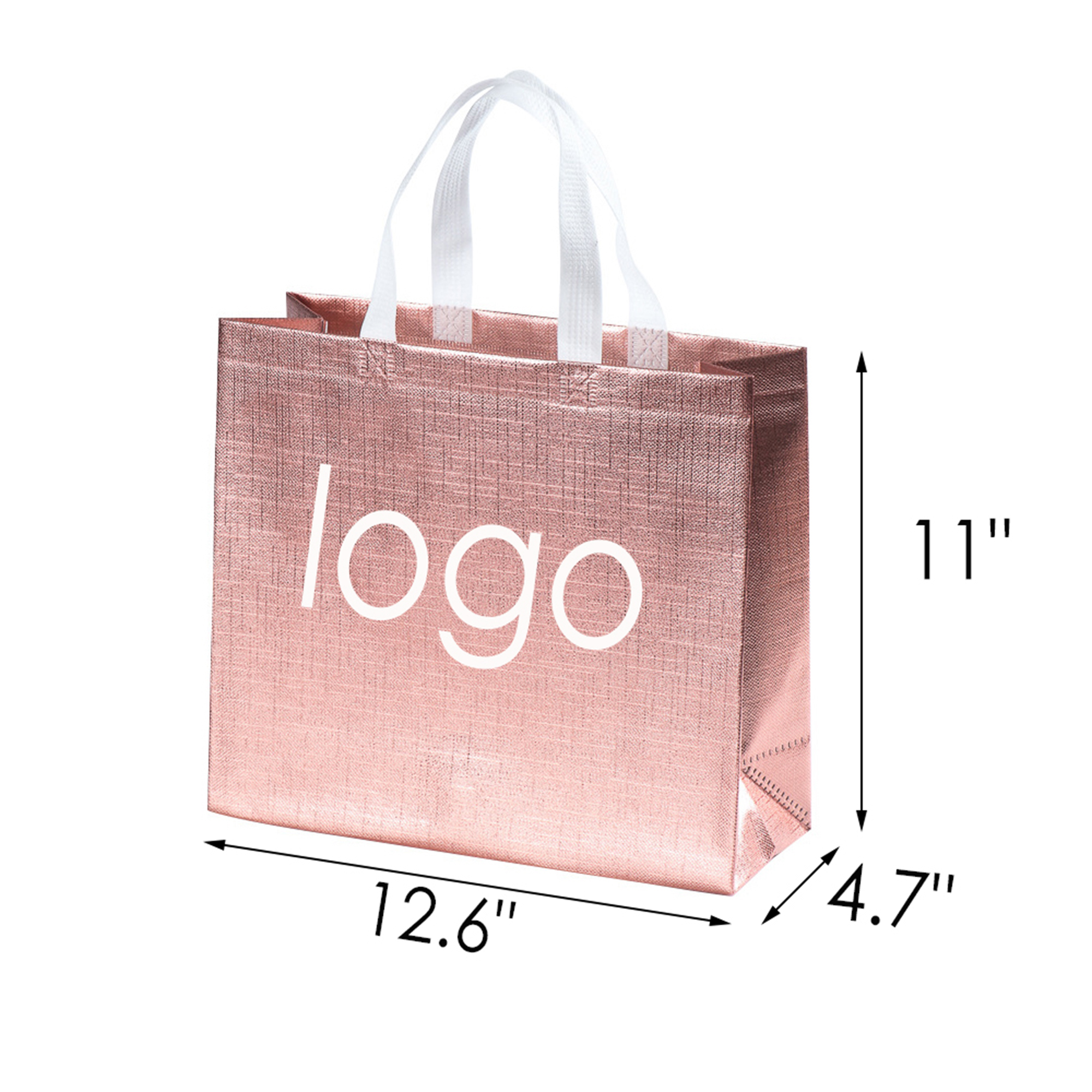 Reusable Glossy Non-Woven Tote Bag 3
