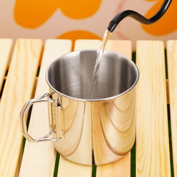 Foldable Stainless Steel Camping Cup