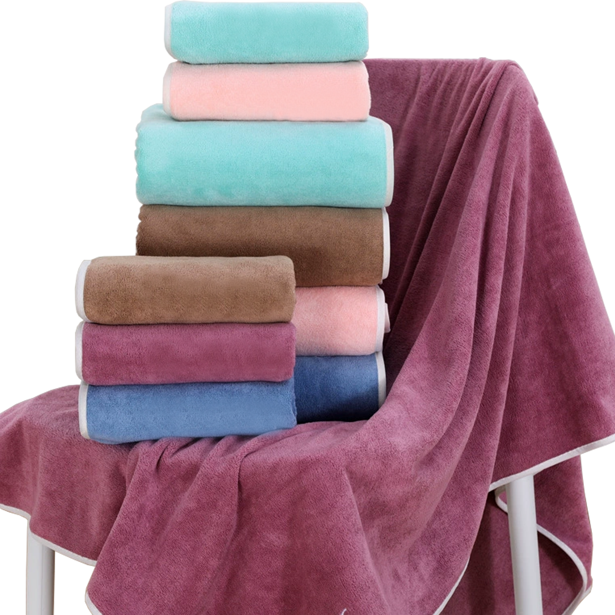 27 x 55 inch Fiber Pool Towel 2