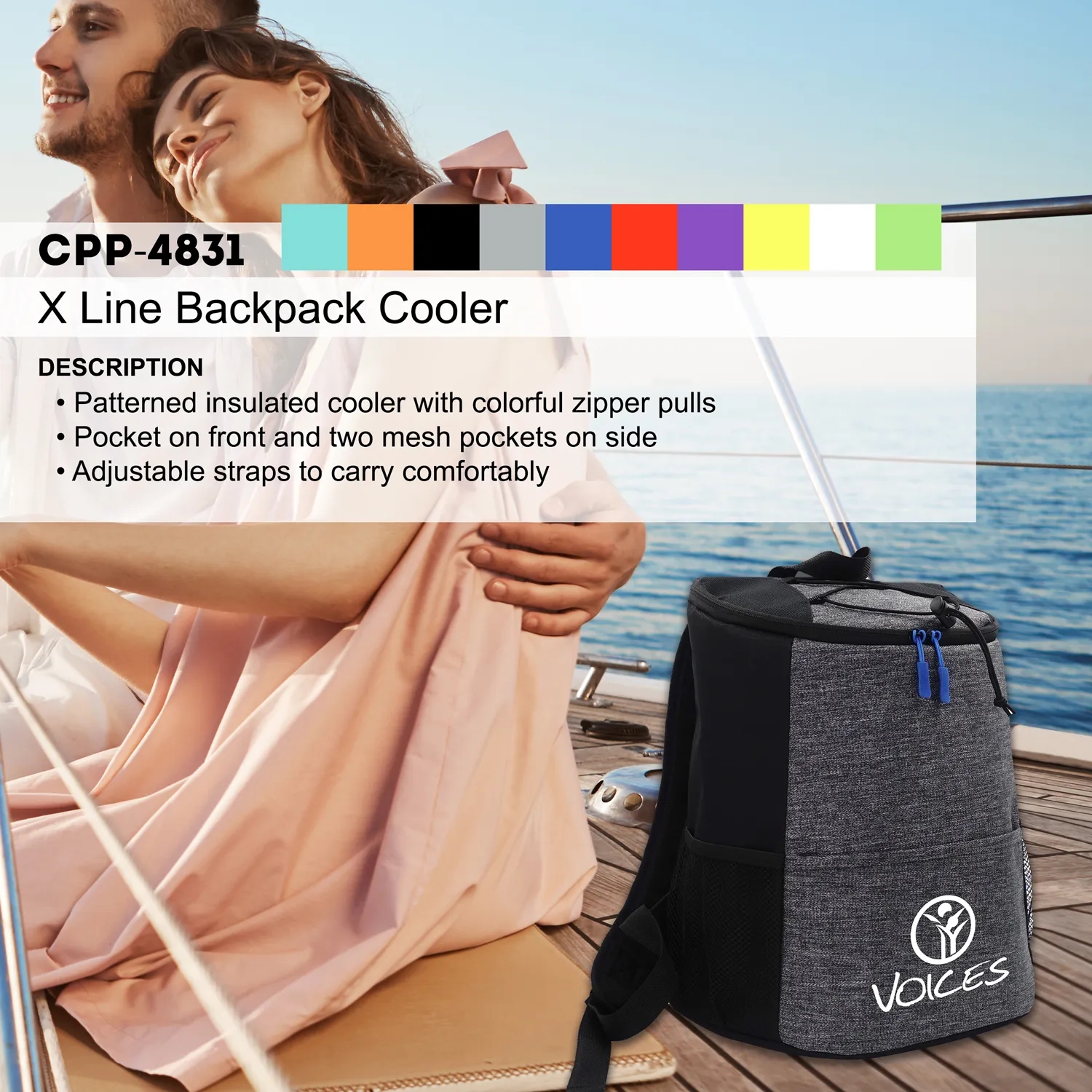 X Line Backpack Cooler 5