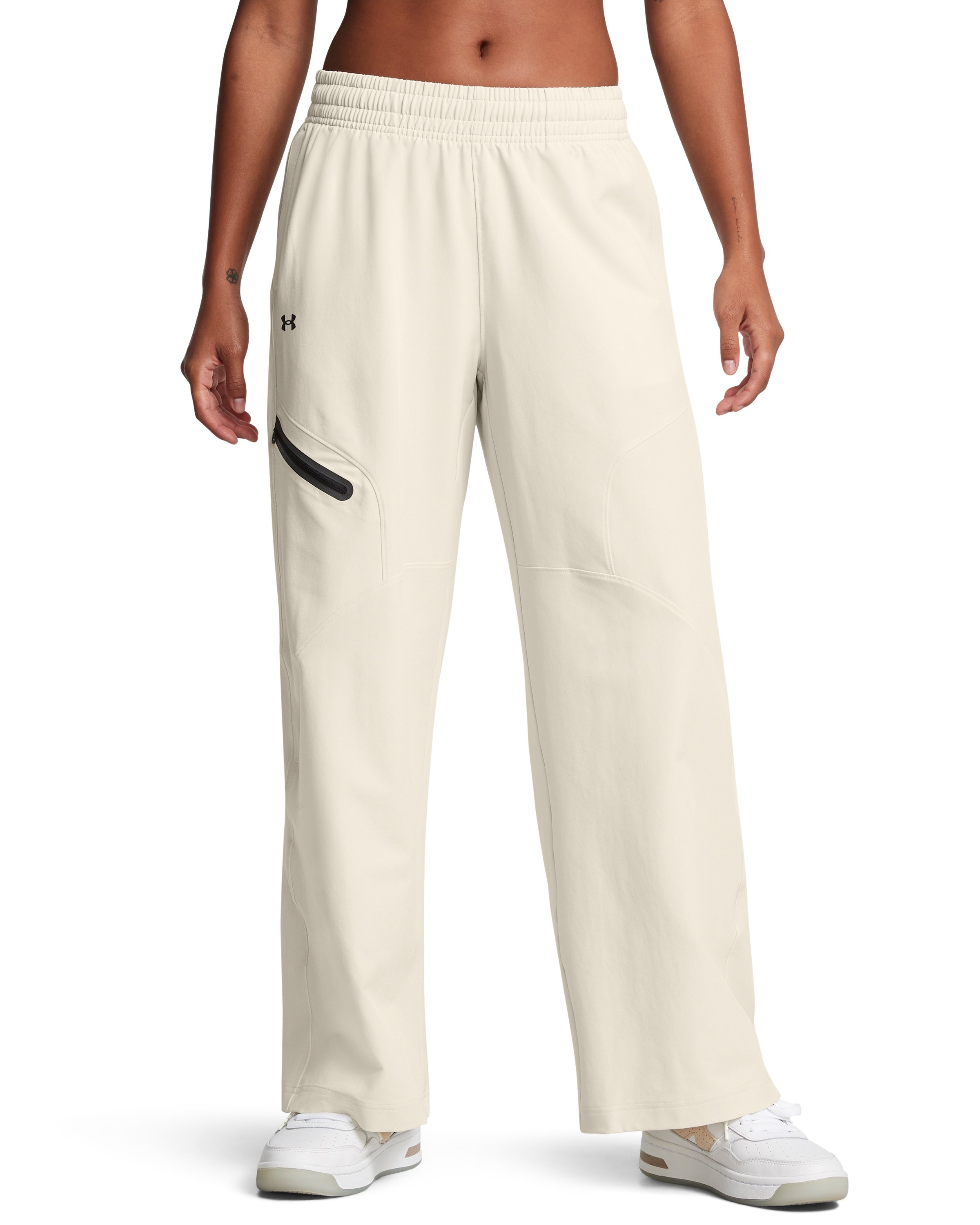 UA Unstoppable Woven Women's Wide Leg Pants 3