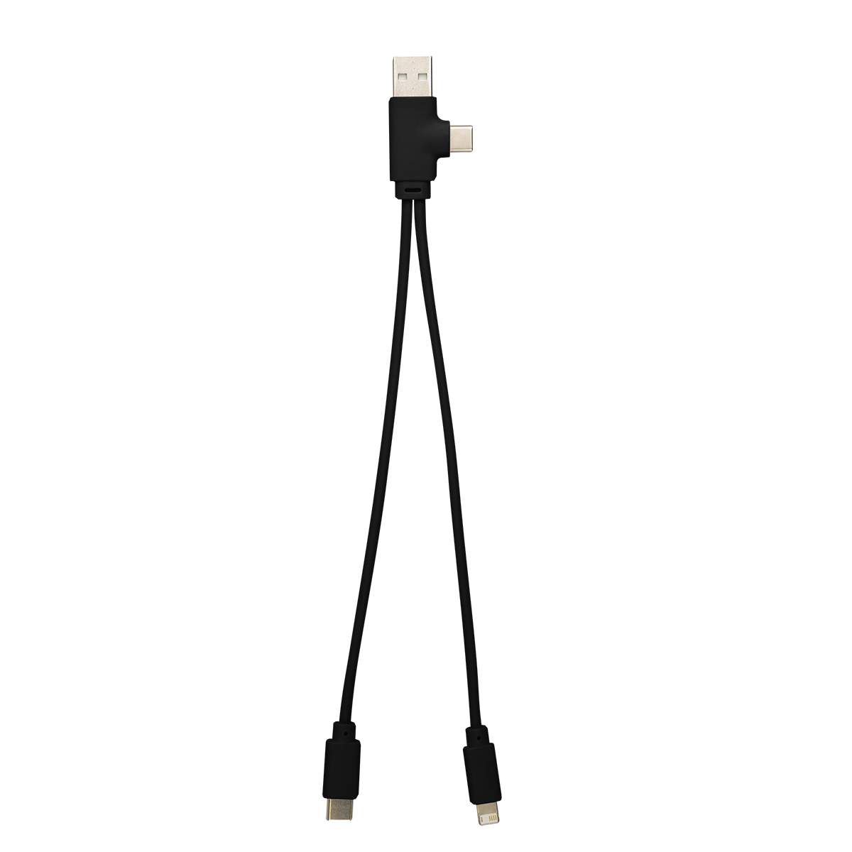 Dual Connect Recycled Multi-Charge Cable 2