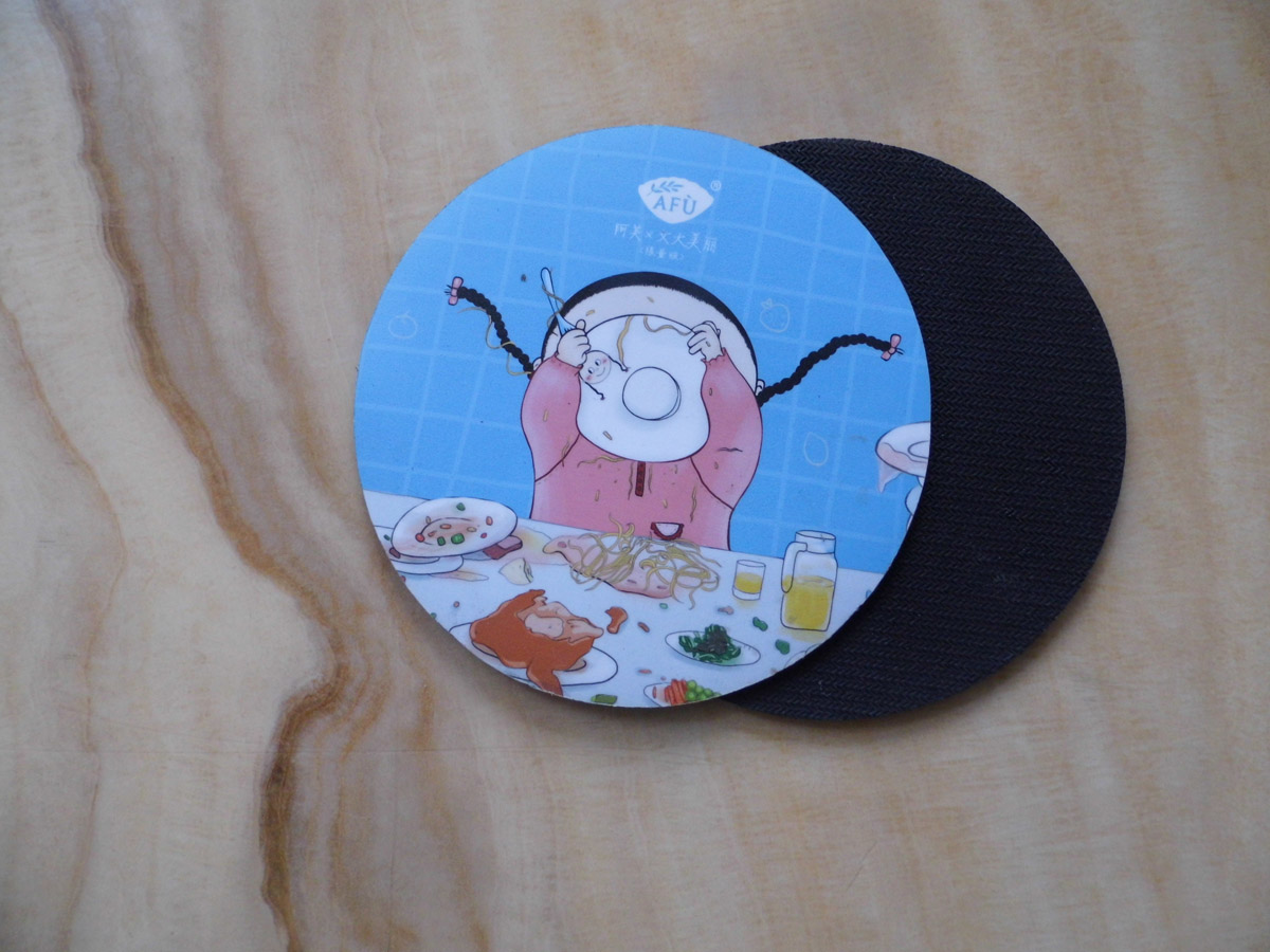 Round Drink Rubber Coasters 5