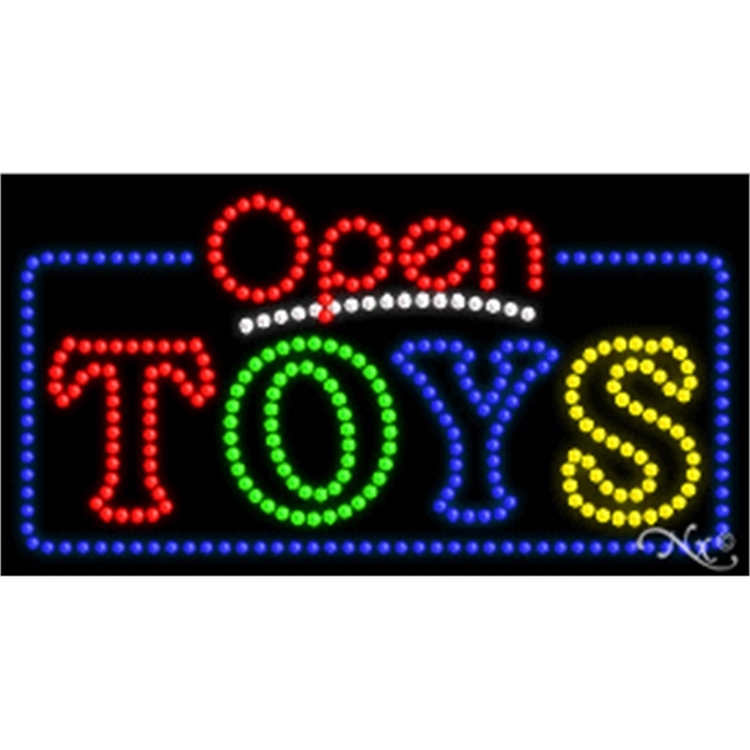 LED Sign w/ Open Flasher & Animation 3
