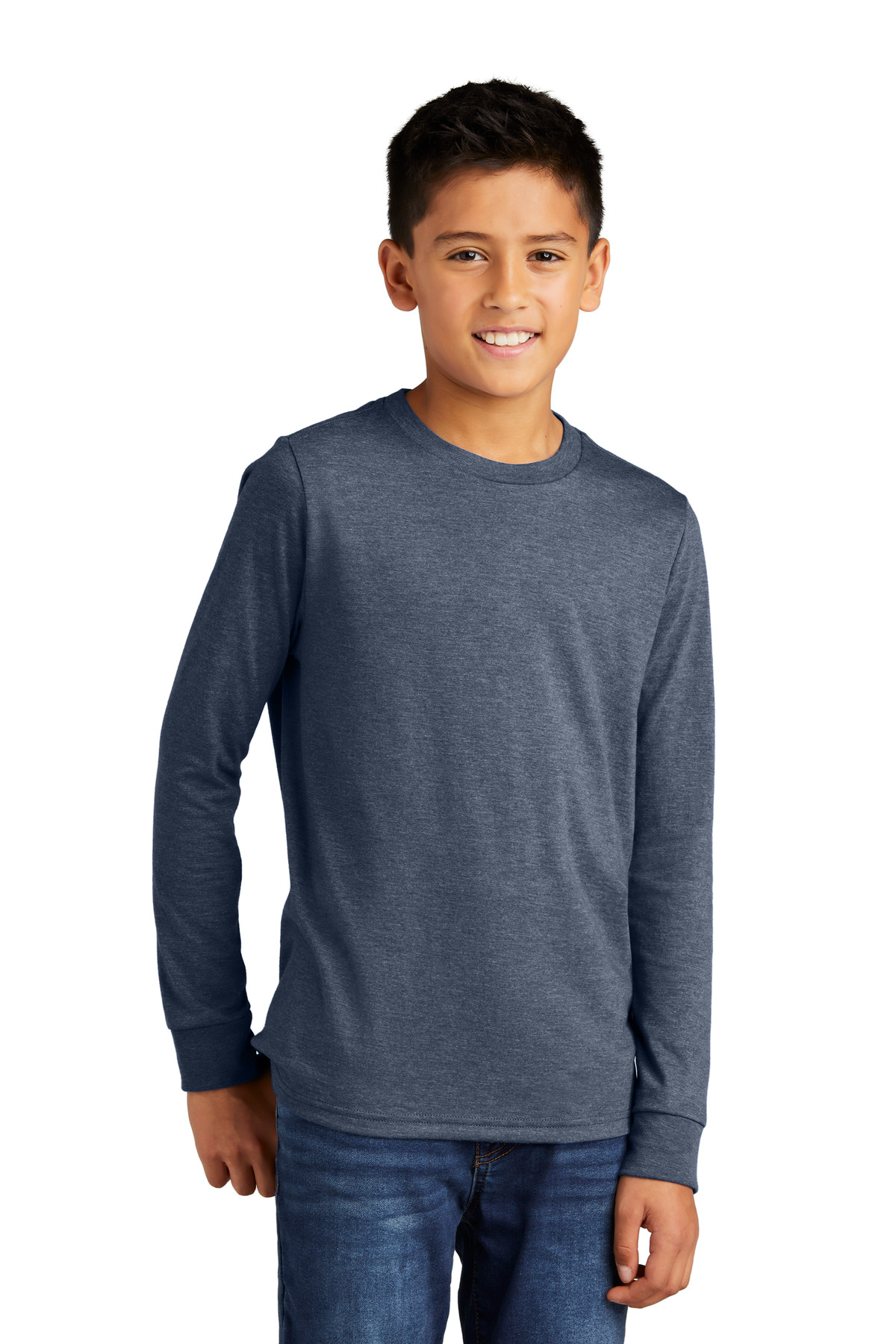District Youth Perfect Tri Long Sleeve Tee DT132Y 14