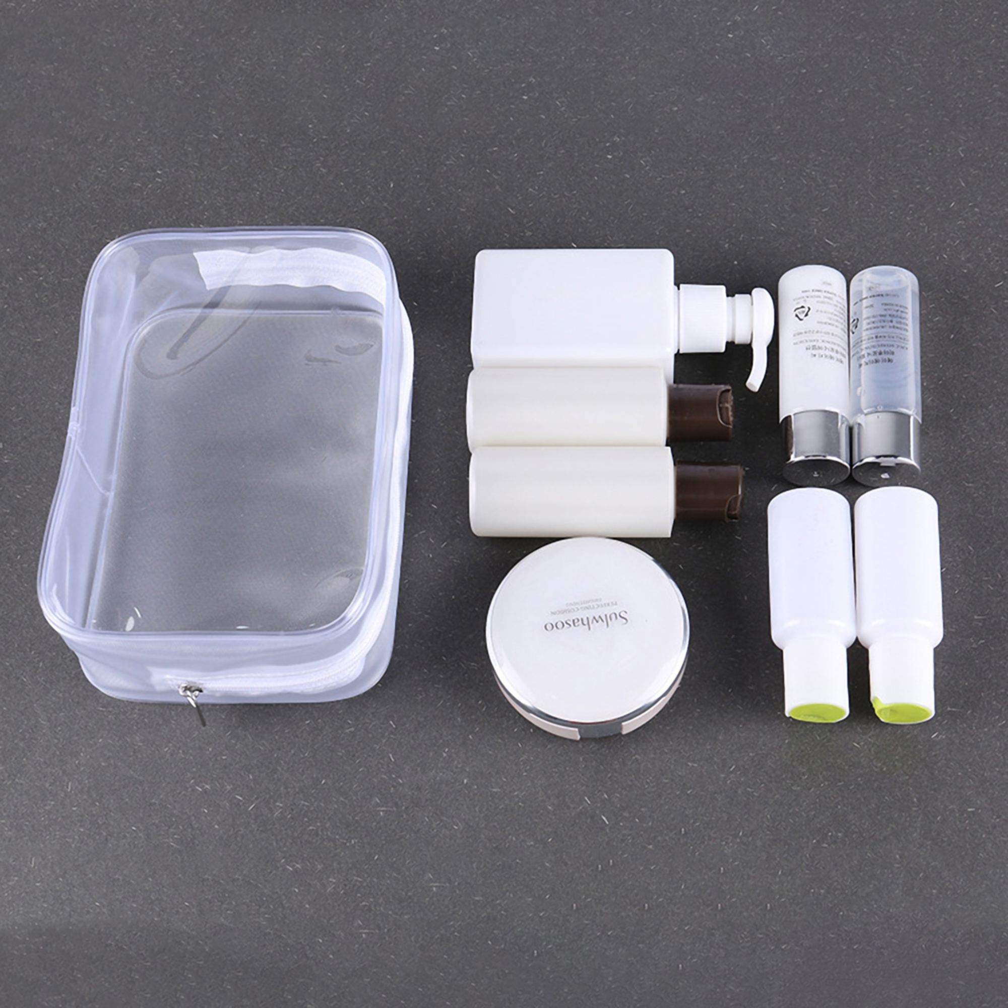 Clear Travel Cosmetic Pouch 3