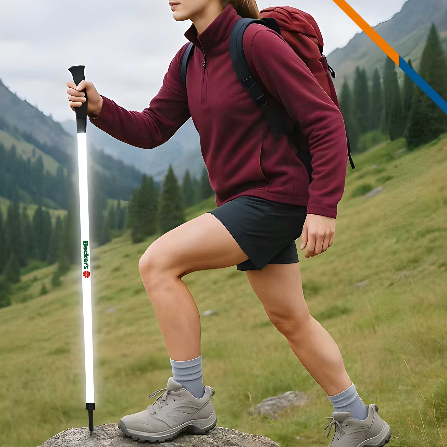 LumeFree LED Light Up Trekking Pole 7