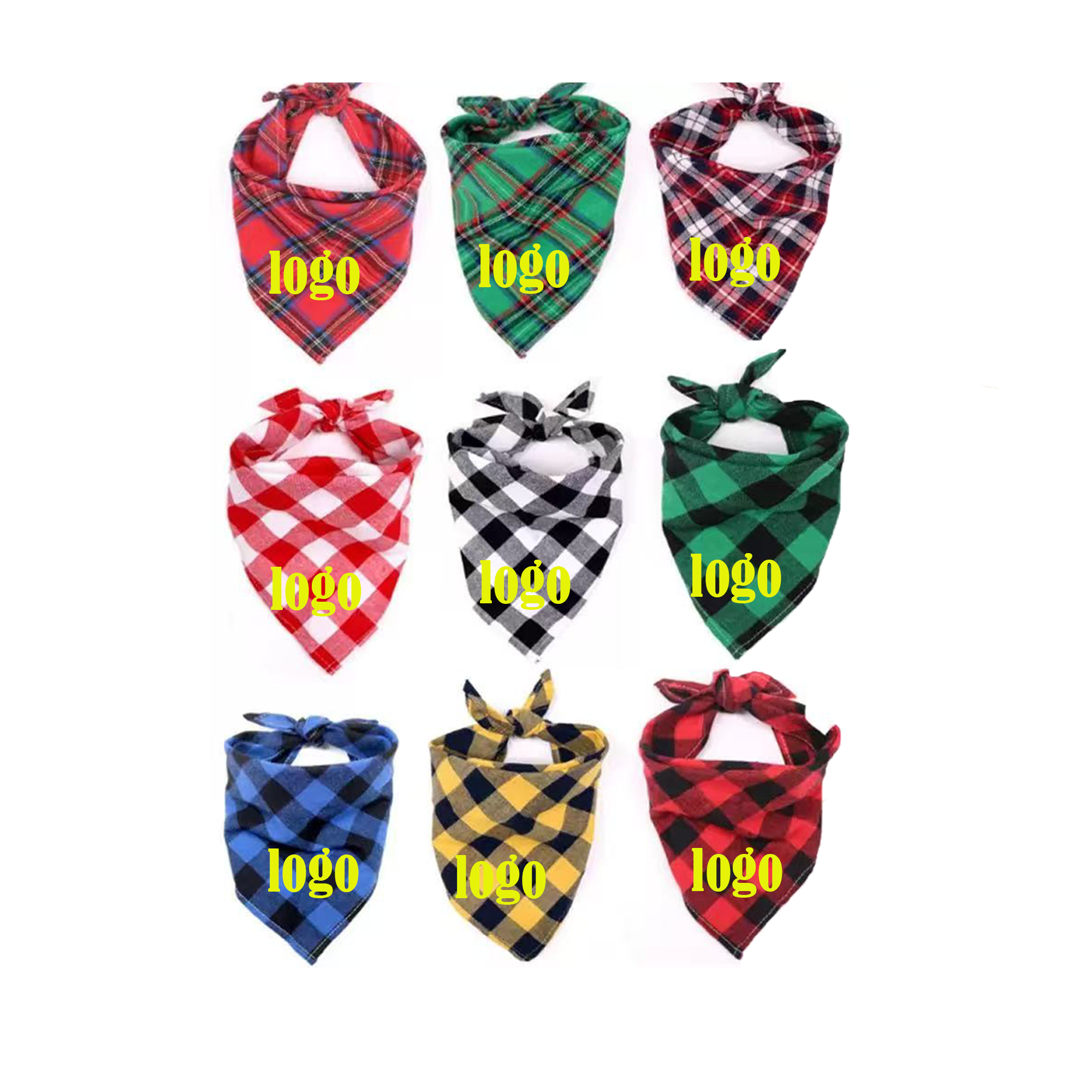 Quick-Dry Adjustable Dog Drool Scarf 2