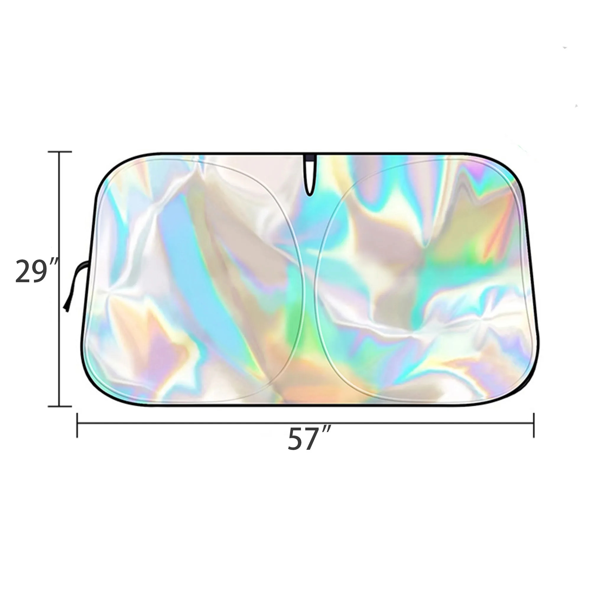 Dual Panel Car Sun Shade 2