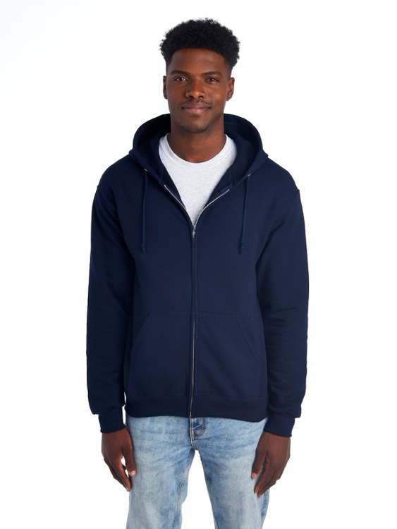 JERZEES NuBlend® Unisex Full-Zip Hooded Sweatshirt 3
