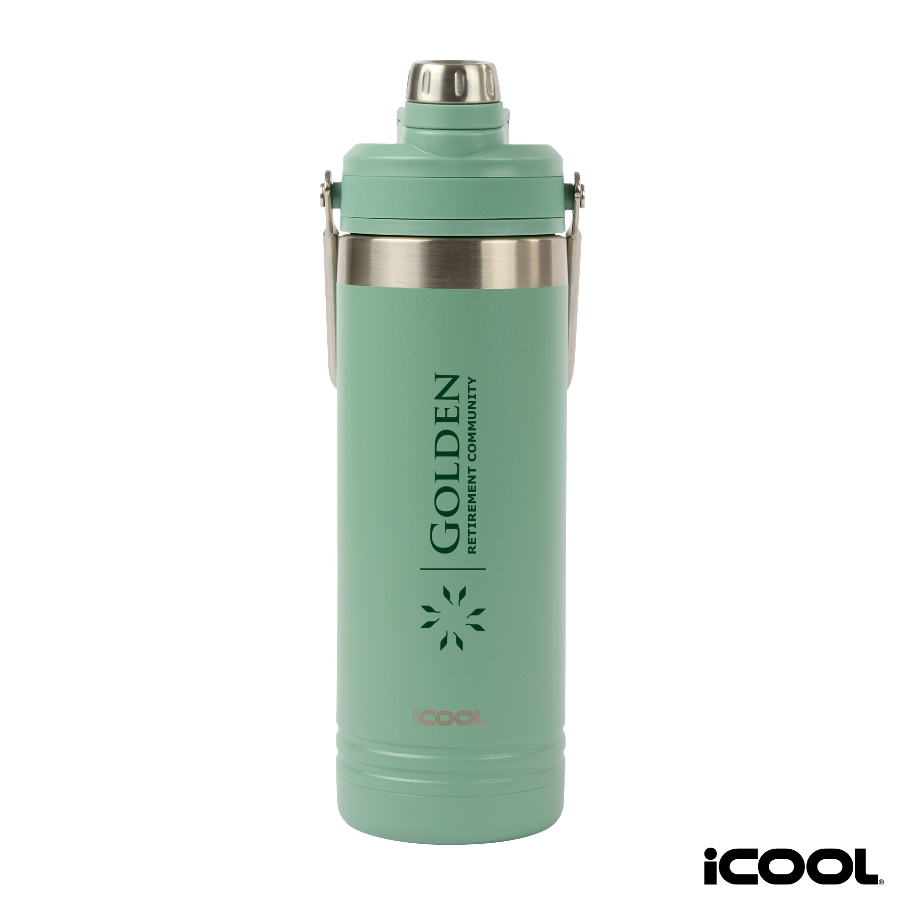 iCOOL® Lakewood 24 oz. Double Wall, Stainless Steel Bottle 11