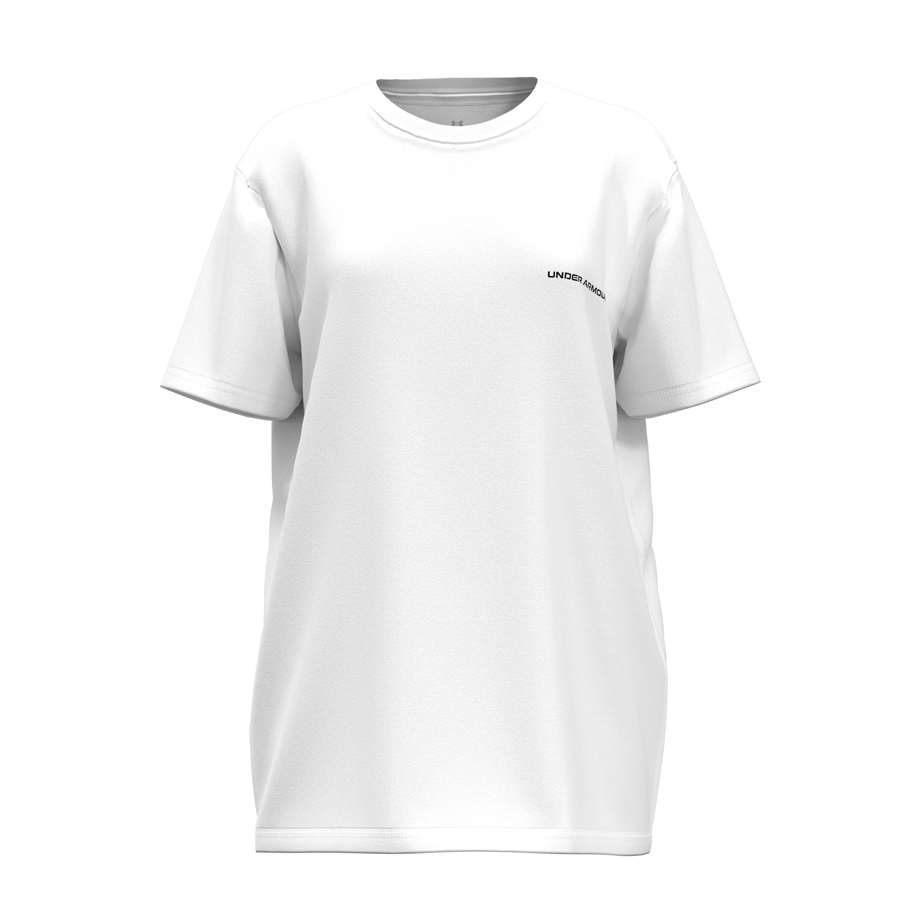 UA BF Oversized Branded Girls' Short Sleeve 2