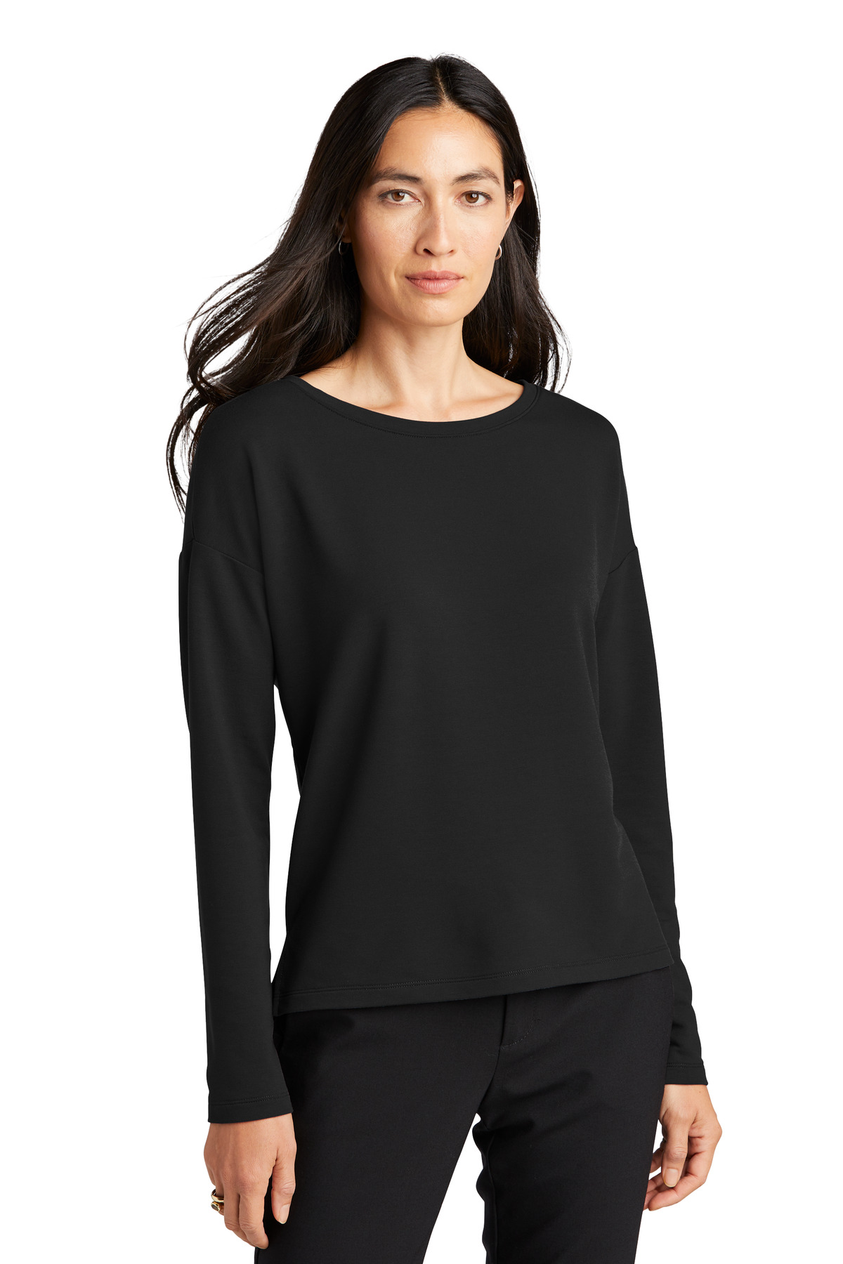Mercer+Mettle Women's Stretch Drop Shoulder Pullover MM3013 29