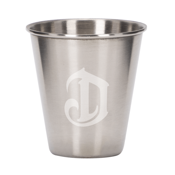 Pound One 2.5  oz Metal Shot Glass 7