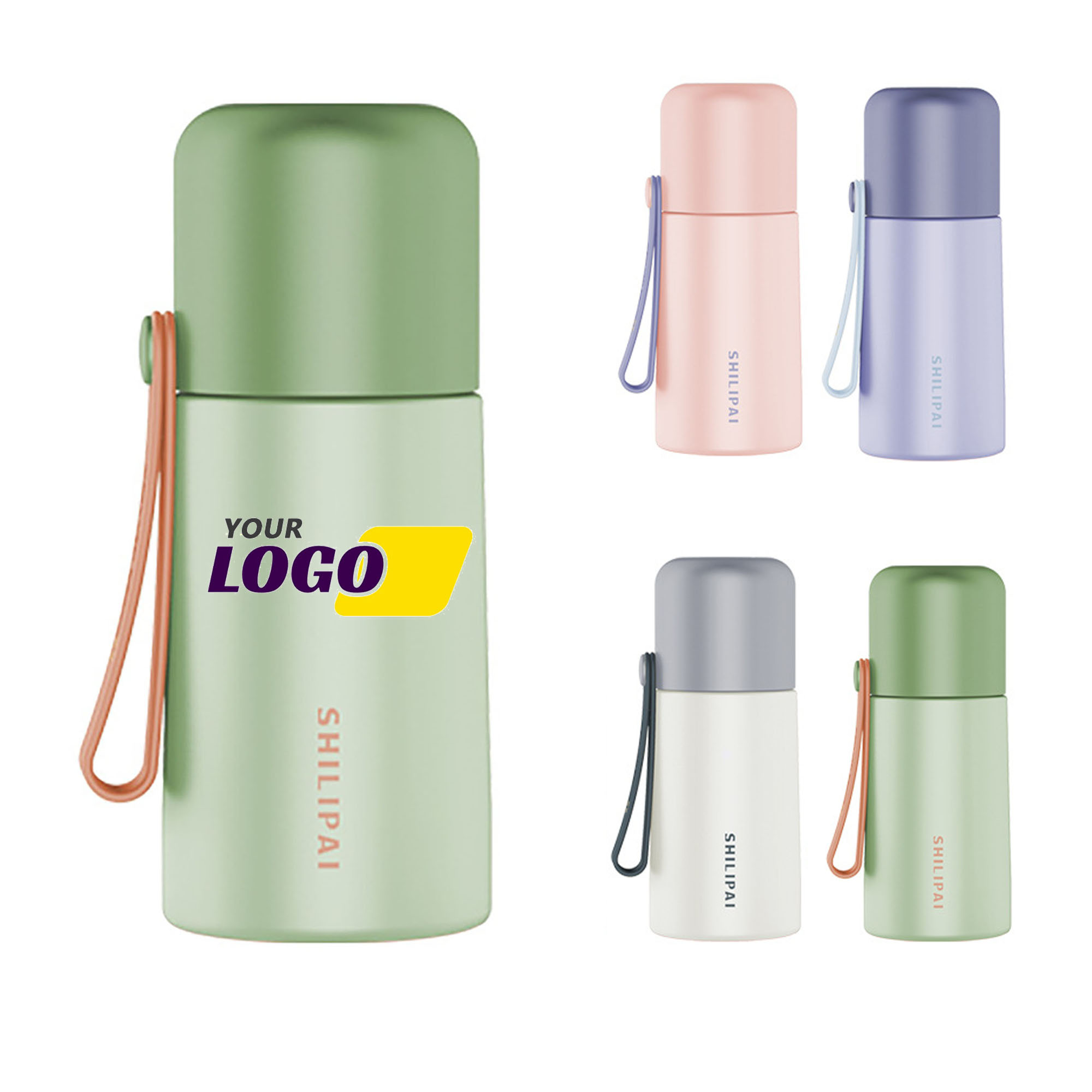 304 Stainless Steel Insulated Tumbler With Handle Strap 3