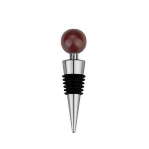 Stylish Wooden Ball Wine Cork Bottle Stopper 7