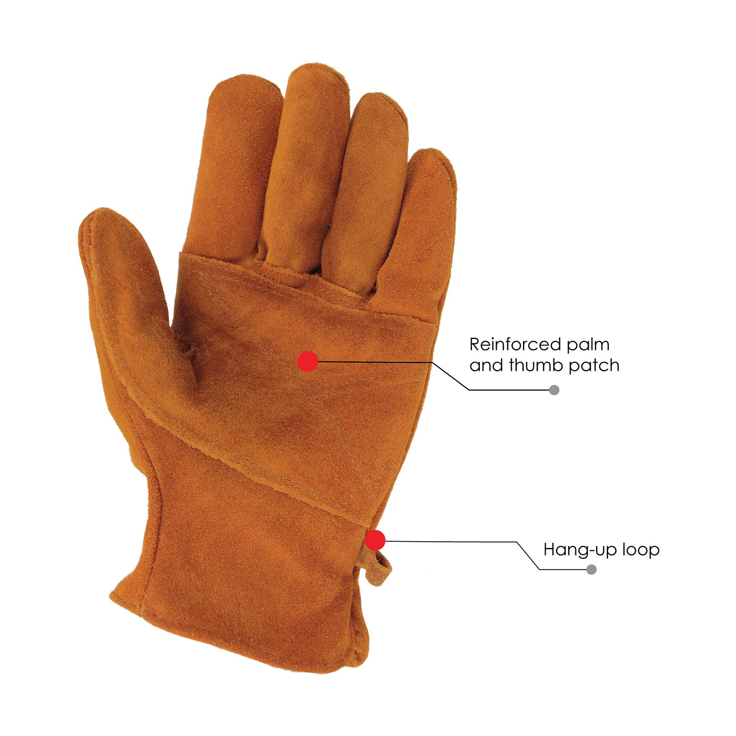 Water Repellent Leather Gloves 3
