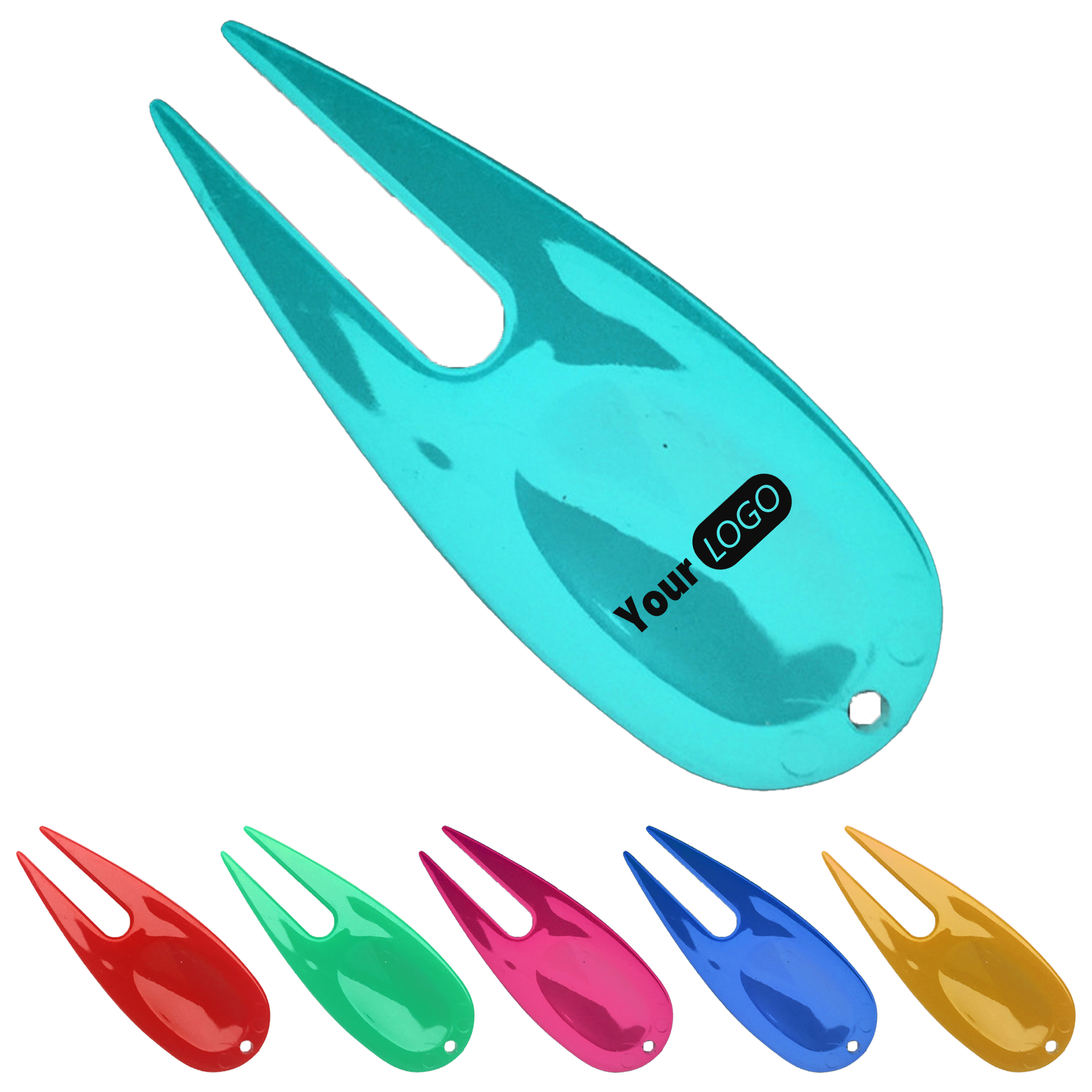 Abs Compact Golf Fork With Custom Logo 2