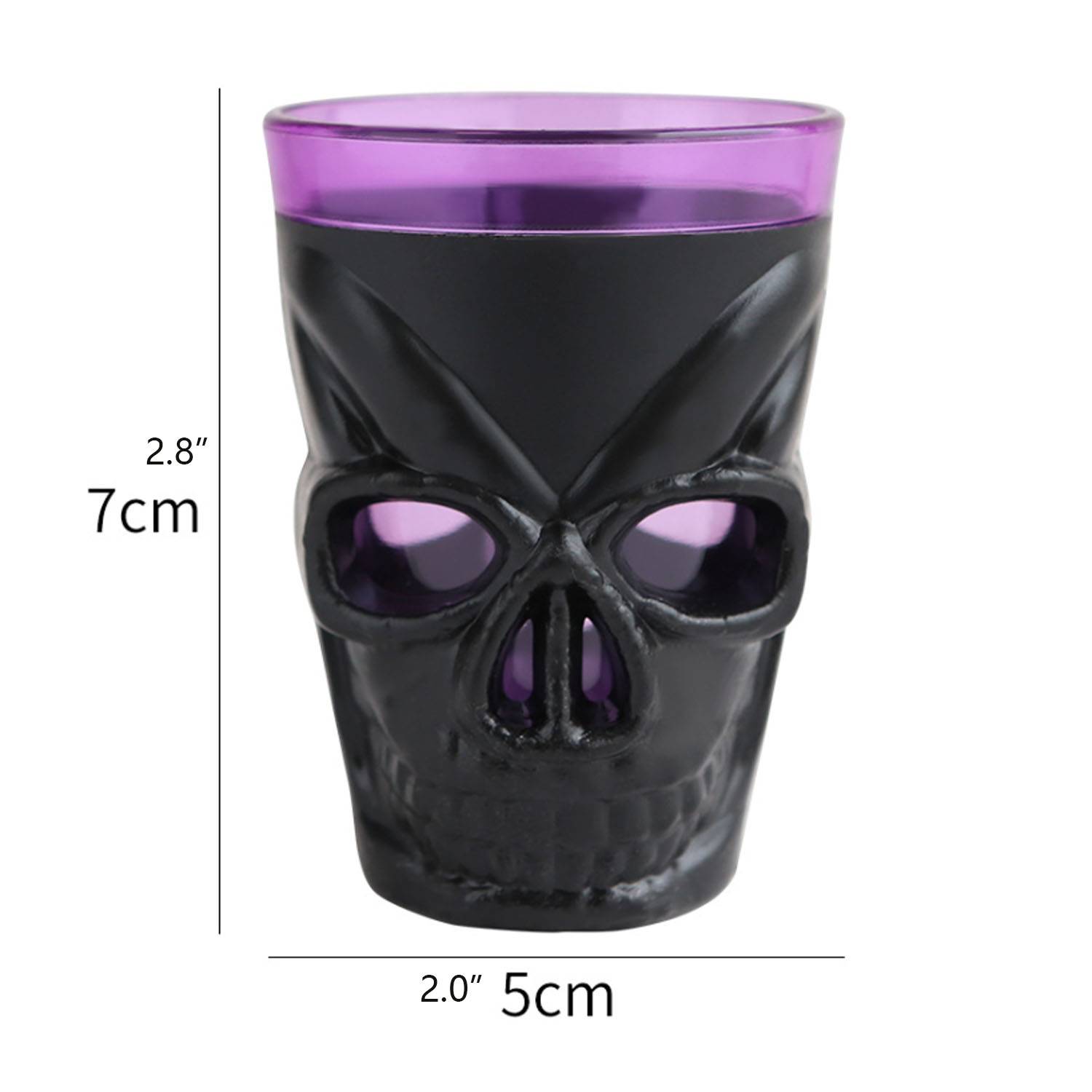 7 oz Skull Glass 4
