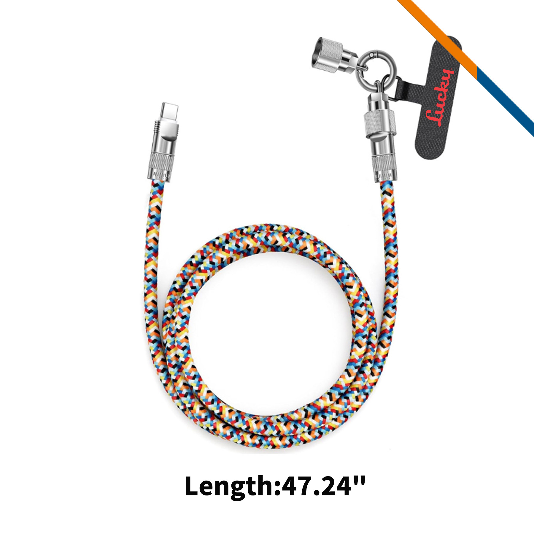 Allsop Phone Tether Lanyard Fast Charging Cable 5