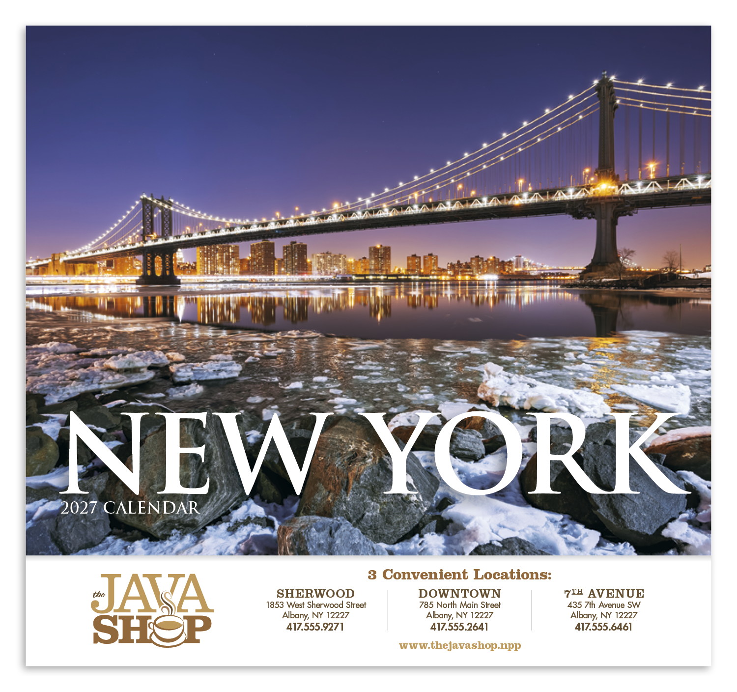 HotLine® Products New York Appointment Calendar - Stapled 57