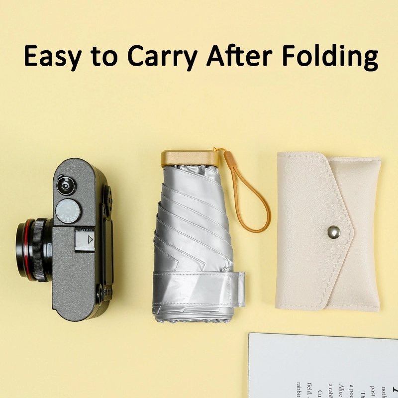 Travel Mini Folding Umbrella for Rain & Sun Protection 9