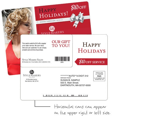 Postcard with Perforated Card, Large (5.625" x 4.25") 2