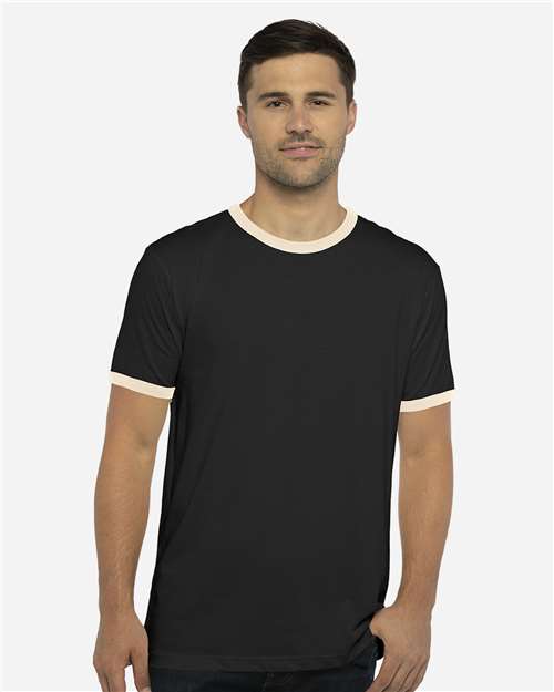 Unisex Cotton Ringer T-Shirt - 3604 17