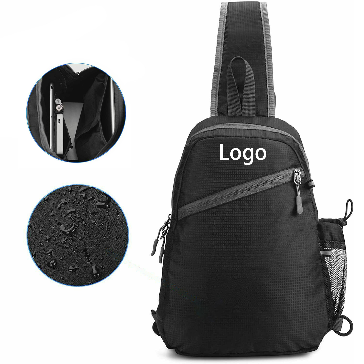 Waterproof Casual Sling Backpack 9