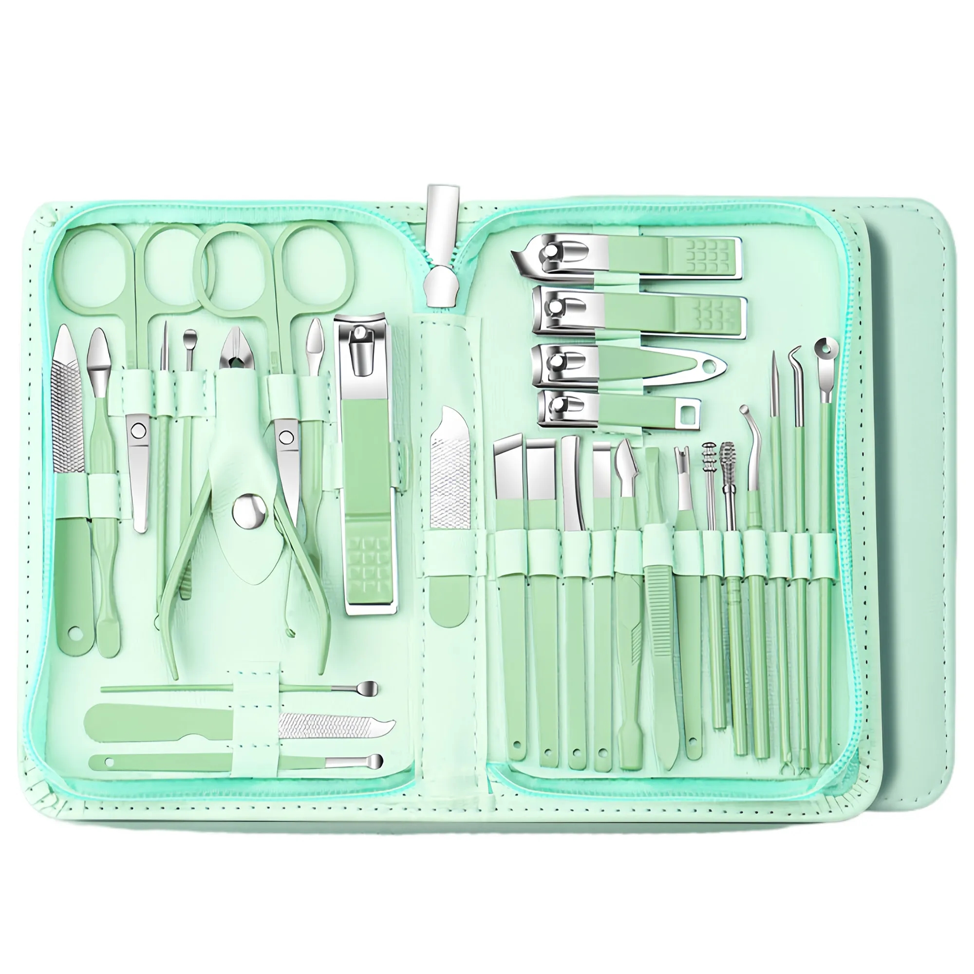 Premium 30 Piece Stainless Steel Manicure Set 7