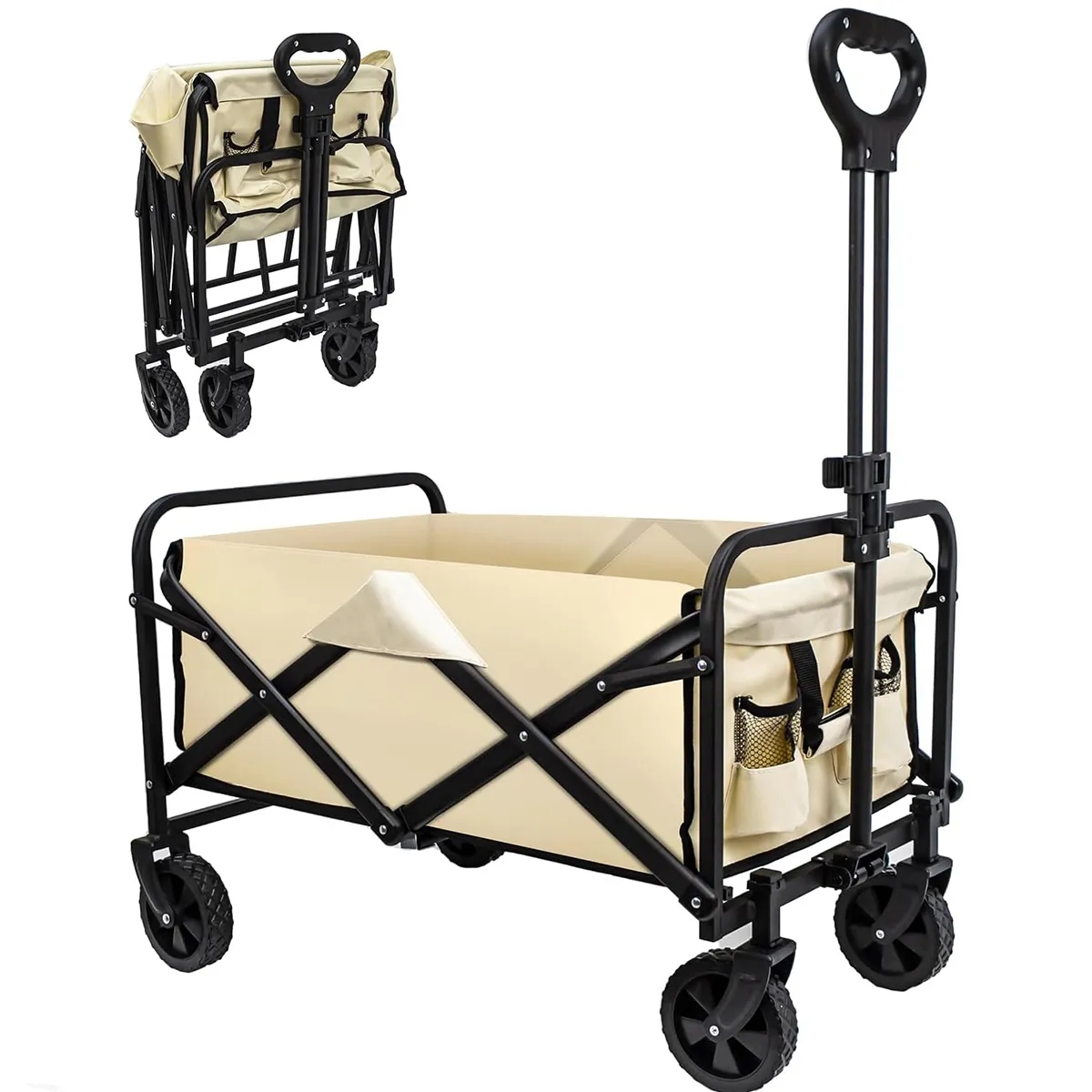 Heavy Duty Collapsoble Convertible Stroll Utility Wagon 4