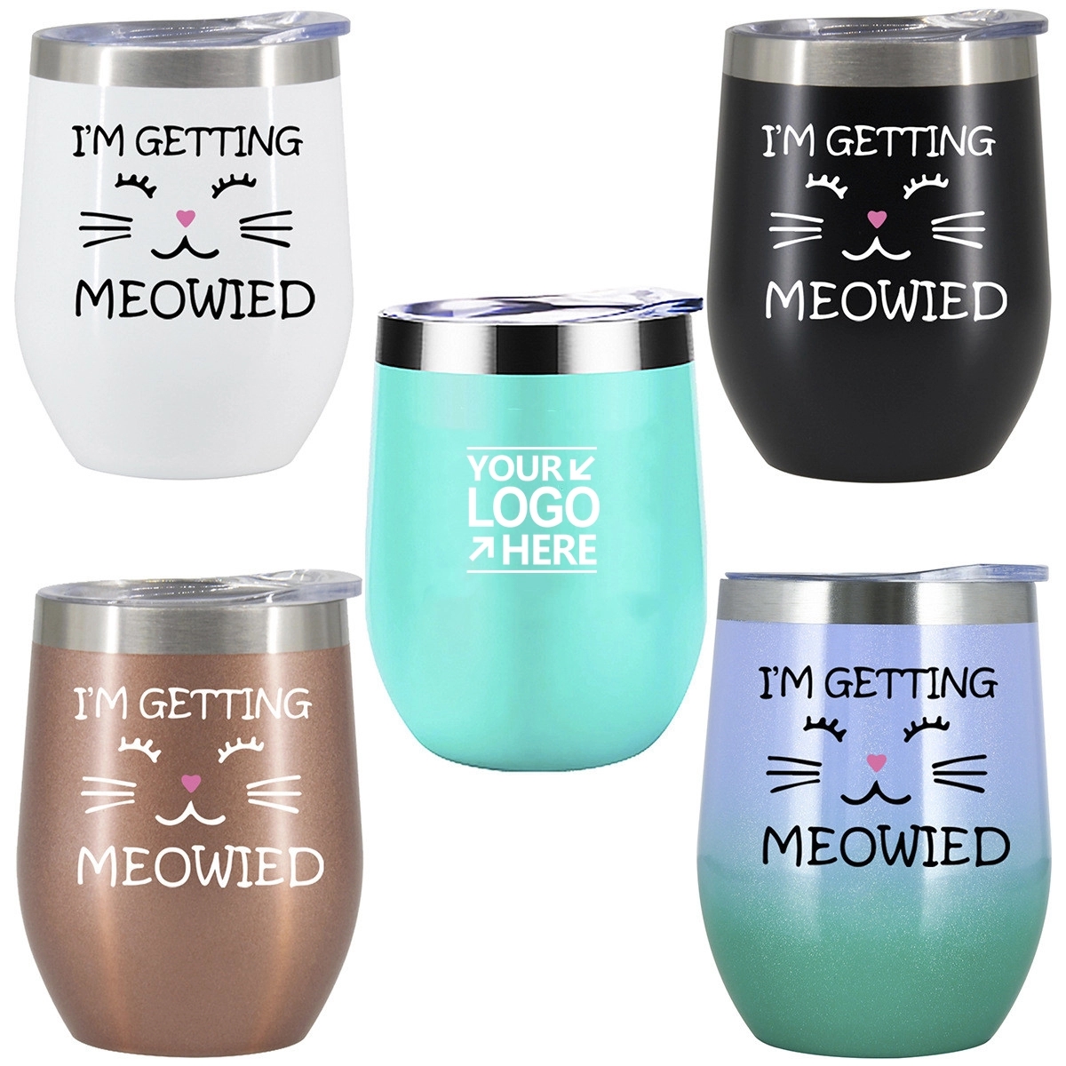 Wine Tumbler with Lid Durable Insulated Coffee Mug 4