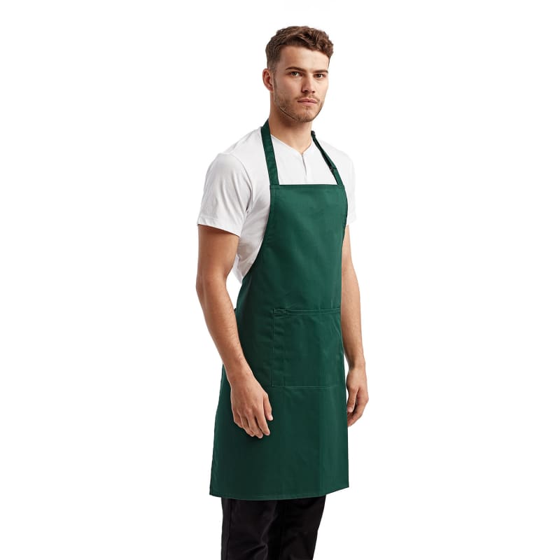 Artisan Collection By Reprime Unisex 'Colours' Recycled Bib Apron With Pocket 102