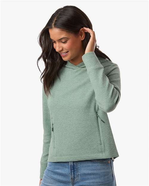 Women's Spirit Textured Hooded Pullover - NE729W 22