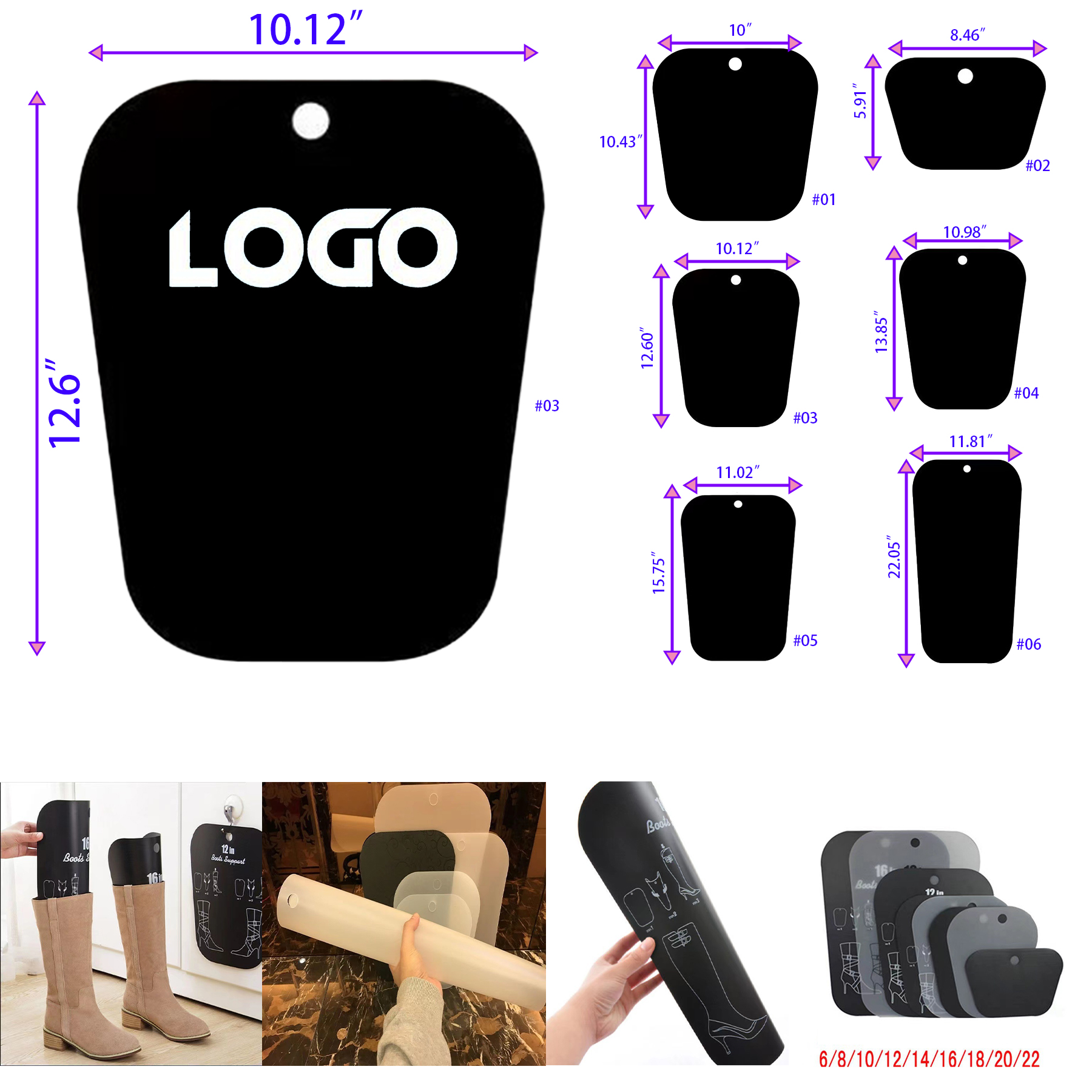 Boot Shapers Form Inserts 2