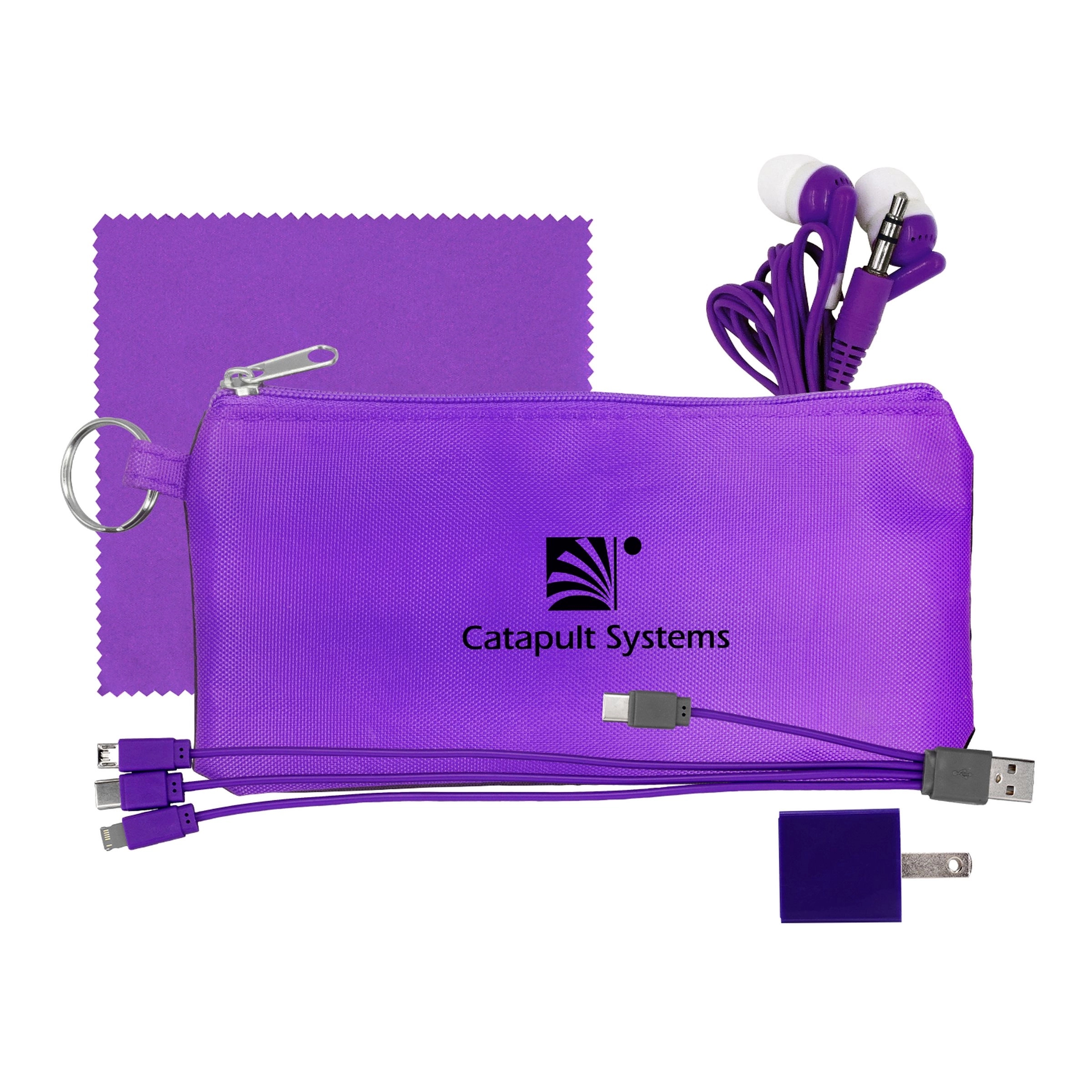 Large Stretchy Wall, Cable, Cloth & Buds Set 19